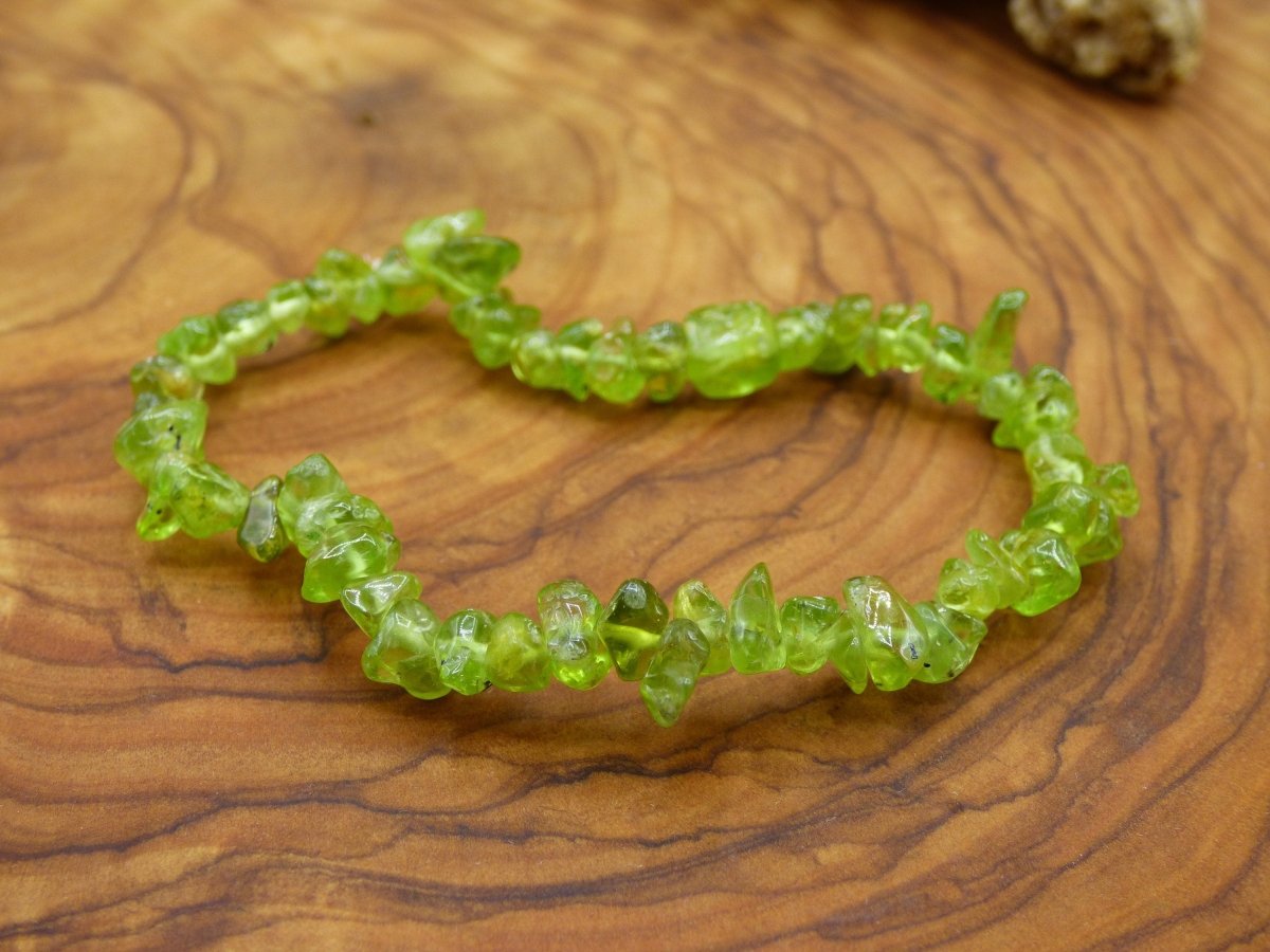 AAA Peridot Splitter ~ Edelstein Armband ~ GOA ~ Hippie ~Boho ~Ethno ~Indie ~Nature ~Heilstein - Art of Nature Berlin