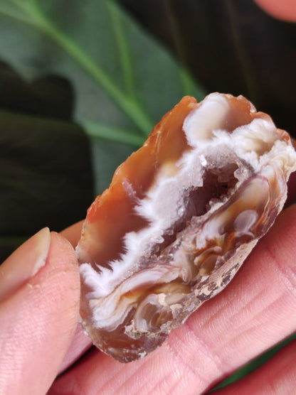 Achat Geode aus Mexiko Druze Stufe Deko Sammler ~ Edelstein Kette ~HIPPIE ~GOA ~Boho ~Tibet ~Ethno ~Nature ~Schutzsymbol ~Heilstein - Art of Nature Berlin