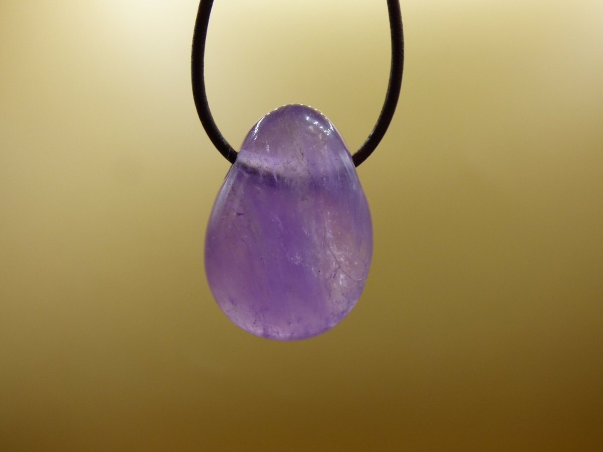 Amethyst~ Edelstein Kette Lila ~HIPPIE ~GOA ~Boho ~Ethno ~Nature ~Heilstein - Art of Nature Berlin