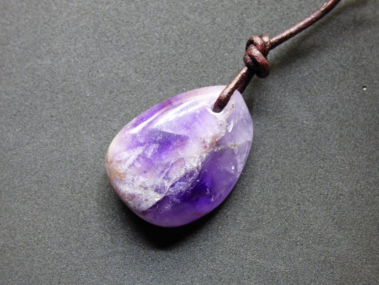 Amethyst~ Edelstein Kette Lila ~HIPPIE ~GOA ~Boho ~Ethno ~Nature ~Heilstein - Art of Nature Berlin