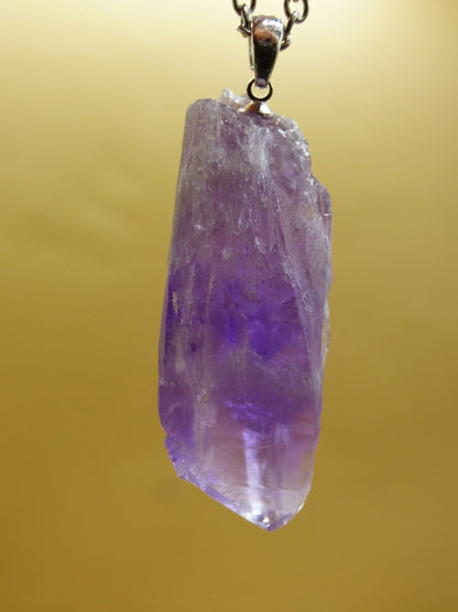 Amethyst Elestial *Rarität* ""~ 925 Sterling Silber Öse ~ Edelstein Kette Lila ~HIPPIE ~GOA ~Boho ~Ethno ~Nature ~Heilstein - Art of Nature Berlin