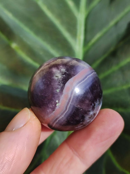 Amethyst Laze Achat ~ Magische Edelstein Deko Kristall Stufe Sphere Ball Heilstein Spielkugel Meditation HIPPIE GOA Boho Ethno lila Energie - Art of Nature Berlin