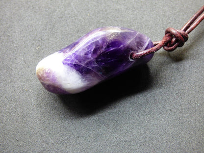 Amethyst Sambia ~ Edelsteinkette ~HIPPIE ~GOA ~Boho ~Ethno ~Nature ~Heilstein - Art of Nature Berlin