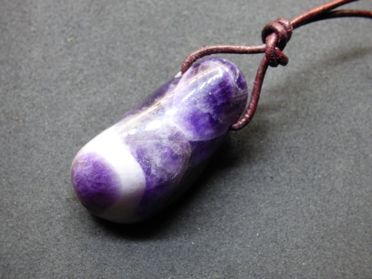 Amethyst Sambia ~ Edelsteinkette ~HIPPIE ~GOA ~Boho ~Ethno ~Nature ~Heilstein - Art of Nature Berlin