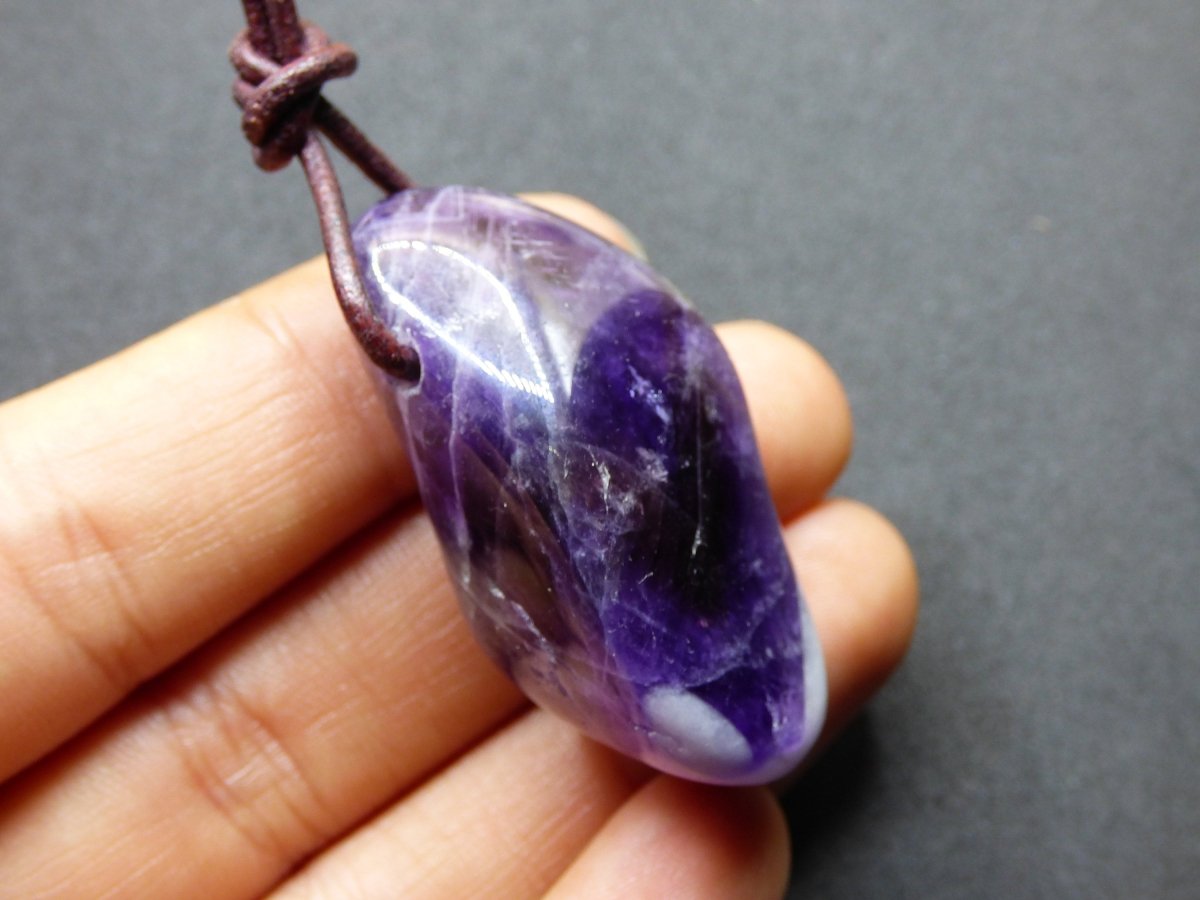 Amethyst Sambia ~ Edelsteinkette ~HIPPIE ~GOA ~Boho ~Ethno ~Nature ~Heilstein - Art of Nature Berlin