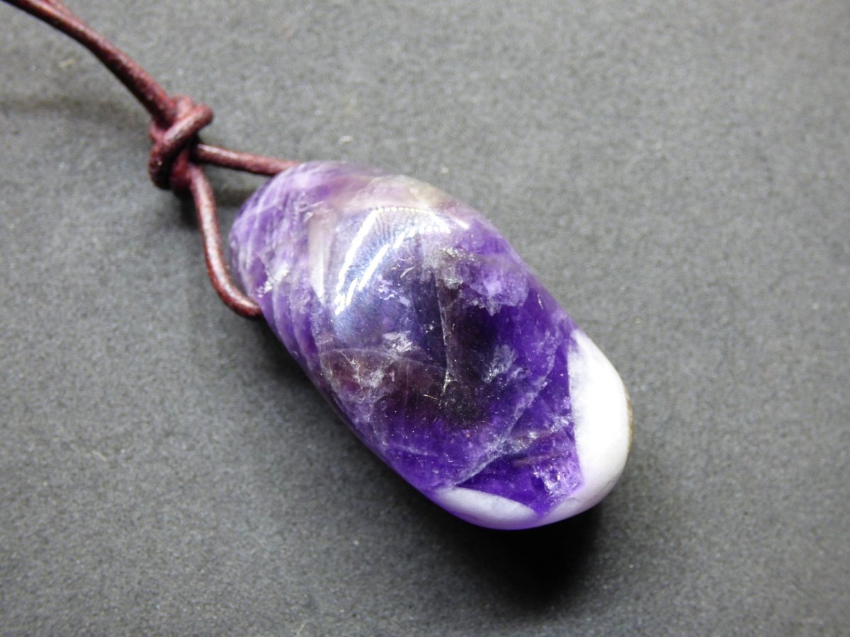 Amethyst Sambia ~ Edelsteinkette ~HIPPIE ~GOA ~Boho ~Ethno ~Nature ~Heilstein - Art of Nature Berlin