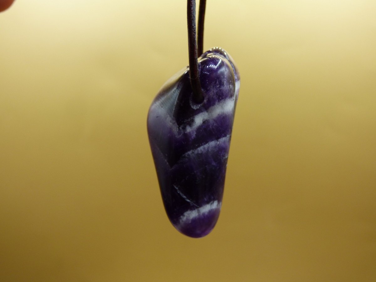 Amethyst Sambia ~ Edelsteinkette ~HIPPIE ~GOA ~Boho ~Ethno ~Nature ~Heilstein - Art of Nature Berlin