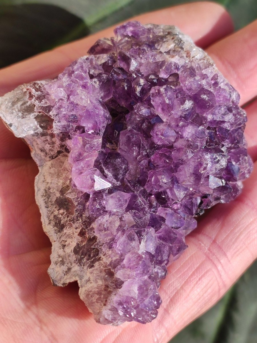 Amethyst Stufe ~ Magische Edelstein Deko Crystal Meditation ~HIPPIE ~GOA~Boho~Ethno ~Energie Heilstein Deko Haus Wohnung Reinigen - Art of Nature Berlin