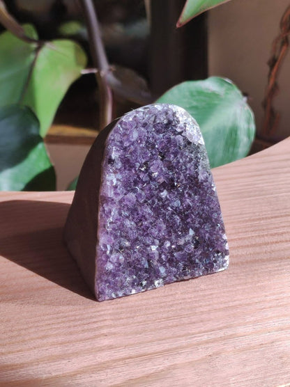 Amethyst Stufe ~ Magische Edelstein Deko Crystal Meditation ~HIPPIE ~GOA~Boho~Ethno ~Energie Heilstein Deko Haus Wohnung Reinigen - Art of Nature Berlin