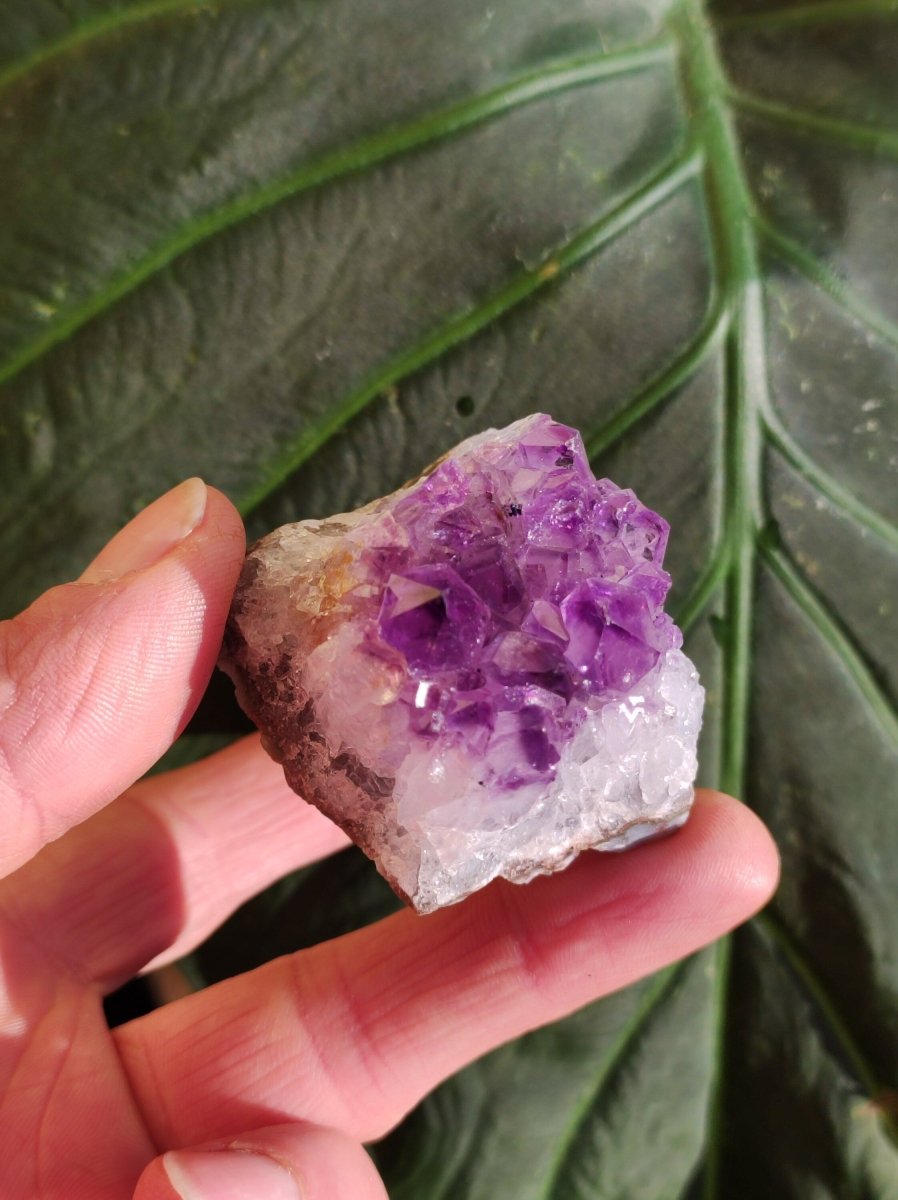 Amethyst Stufe ~ Magische Edelstein Deko Crystal Meditation ~HIPPIE ~GOA~Boho~Ethno ~Energie Heilstein Deko Haus Wohnung Reinigen - Art of Nature Berlin