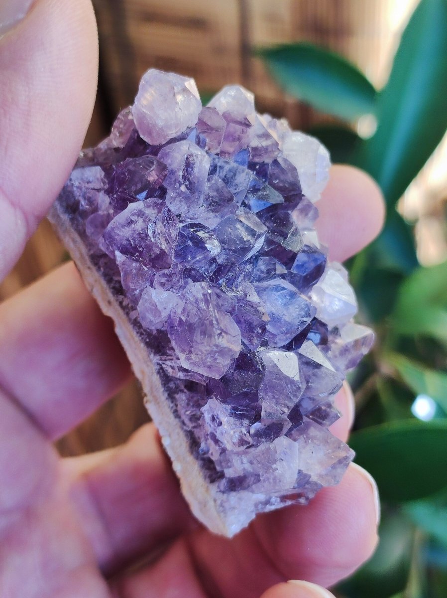 Amethyst Stufe ~ Magische Edelstein Deko Crystal Meditation ~HIPPIE ~GOA~Boho~Ethno ~Energie Heilstein Deko Haus Wohnung Reinigen - Art of Nature Berlin