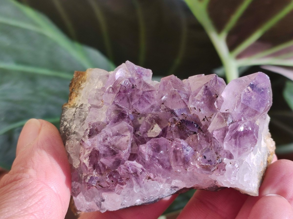 Amethyst Stufe ~ Magische Edelstein Deko Crystal Meditation ~HIPPIE ~GOA~Boho~Ethno ~Energie Heilstein Deko Haus Wohnung Reinigen - Art of Nature Berlin