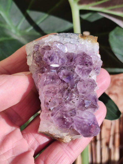 Amethyst Stufe ~ Magische Edelstein Deko Crystal Meditation ~HIPPIE ~GOA~Boho~Ethno ~Energie Heilstein Deko Haus Wohnung Reinigen - Art of Nature Berlin