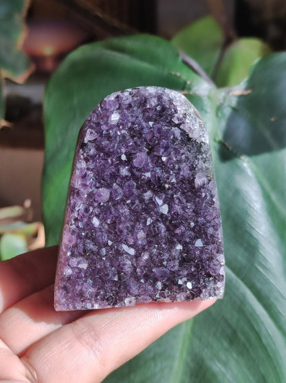 Amethyst Stufe ~ Magische Edelstein Deko Crystal Meditation ~HIPPIE ~GOA~Boho~Ethno ~Energie Heilstein Deko Haus Wohnung Reinigen - Art of Nature Berlin