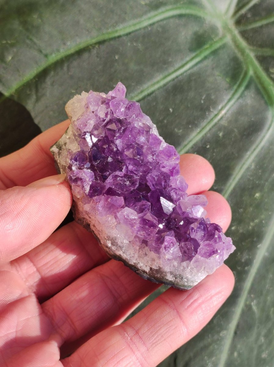 Amethyst Stufe ~ Magische Edelstein Deko Crystal Meditation ~HIPPIE ~GOA~Boho~Ethno ~Energie Heilstein Deko Haus Wohnung Reinigen - Art of Nature Berlin