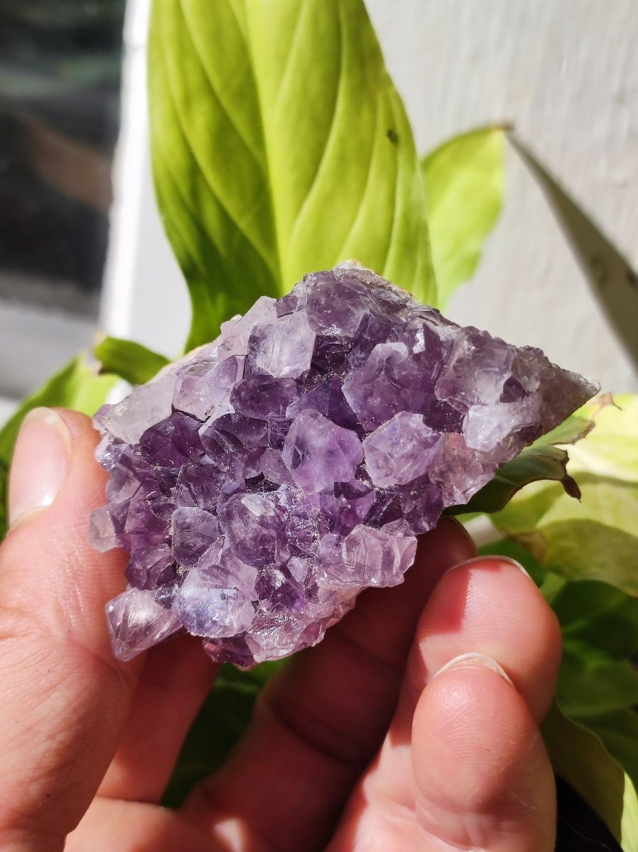 Amethyst Stufe ~ Magische Edelstein Deko Crystal Meditation ~HIPPIE ~GOA~Boho~Ethno ~Energie Heilstein Deko Haus Wohnung Reinigen - Art of Nature Berlin