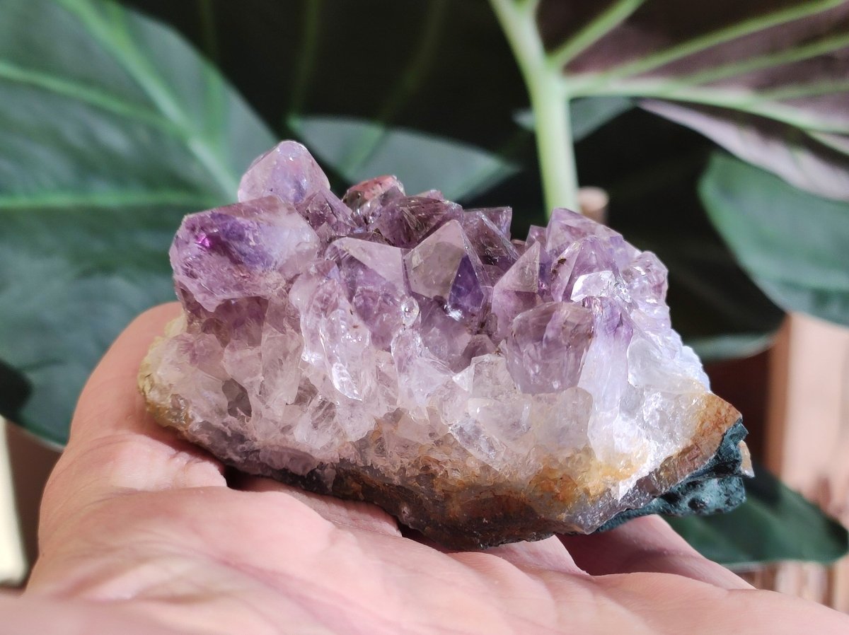 Amethyst Stufe ~ Magische Edelstein Deko Crystal Meditation ~HIPPIE ~GOA~Boho~Ethno ~Energie Heilstein Deko Haus Wohnung Reinigen - Art of Nature Berlin