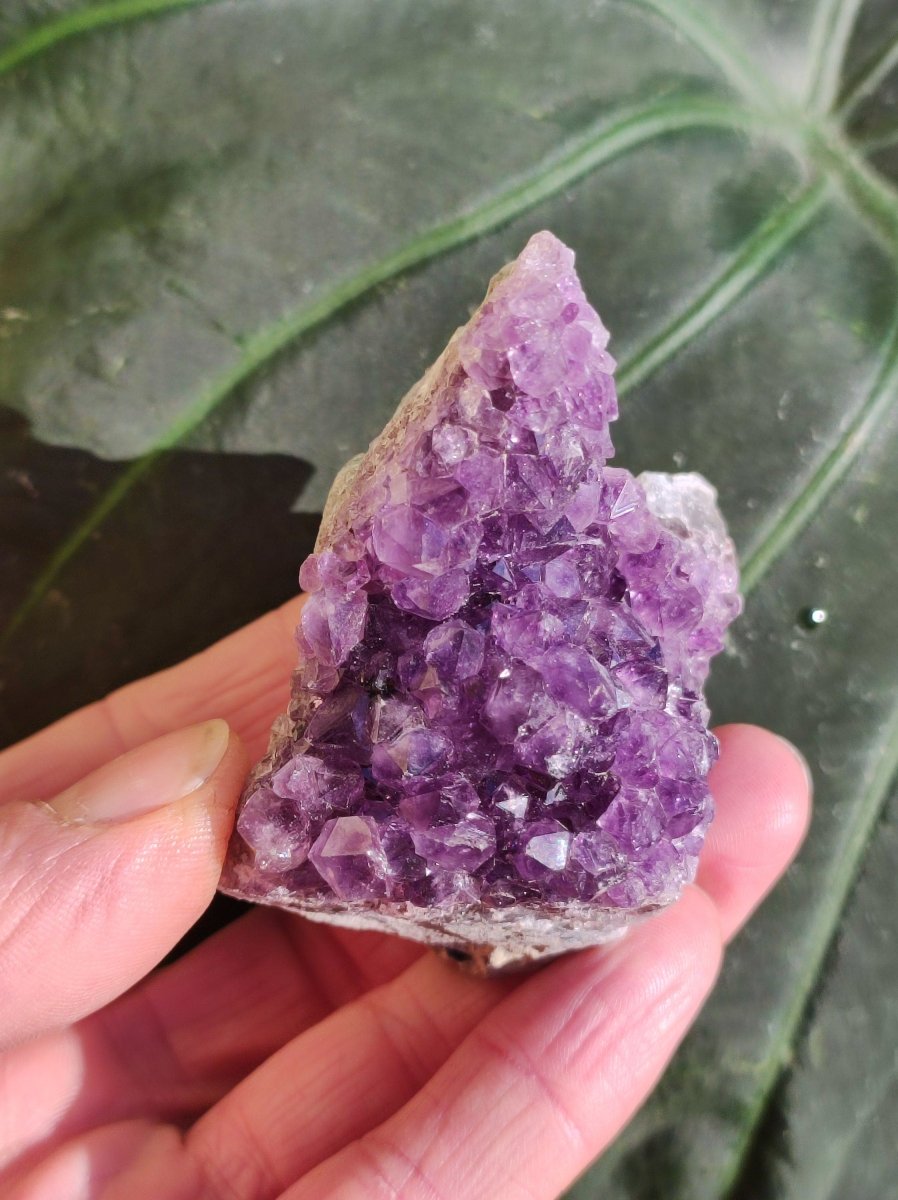 Amethyst Stufe ~ Magische Edelstein Deko Crystal Meditation ~HIPPIE ~GOA~Boho~Ethno ~Energie Heilstein Deko Haus Wohnung Reinigen - Art of Nature Berlin