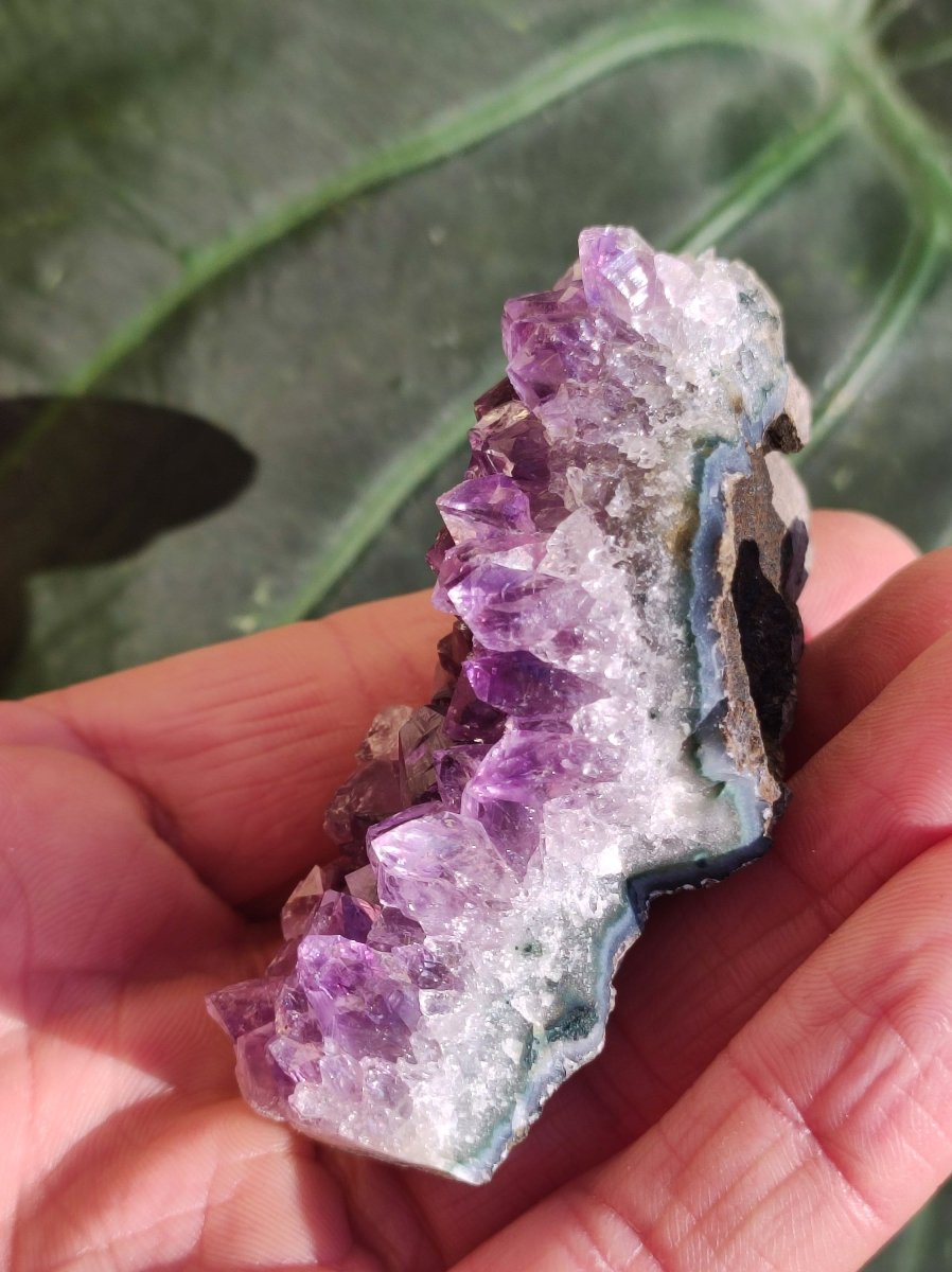 Amethyst Stufe ~ Magische Edelstein Deko Crystal Meditation ~HIPPIE ~GOA~Boho~Ethno ~Energie Heilstein Deko Haus Wohnung Reinigen - Art of Nature Berlin