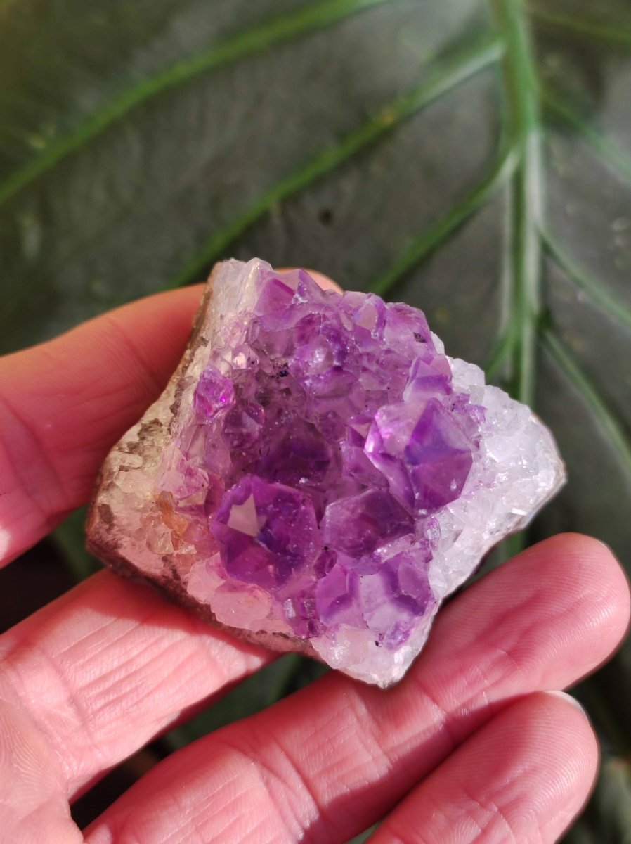 Amethyst Stufe ~ Magische Edelstein Deko Crystal Meditation ~HIPPIE ~GOA~Boho~Ethno ~Energie Heilstein Deko Haus Wohnung Reinigen - Art of Nature Berlin