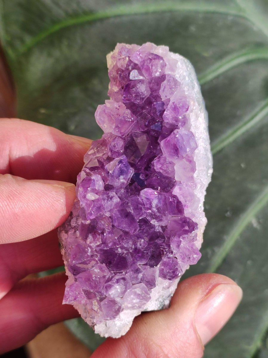 Amethyst Stufe ~ Magische Edelstein Deko Crystal Meditation ~HIPPIE ~GOA~Boho~Ethno ~Energie Heilstein Deko Haus Wohnung Reinigen - Art of Nature Berlin