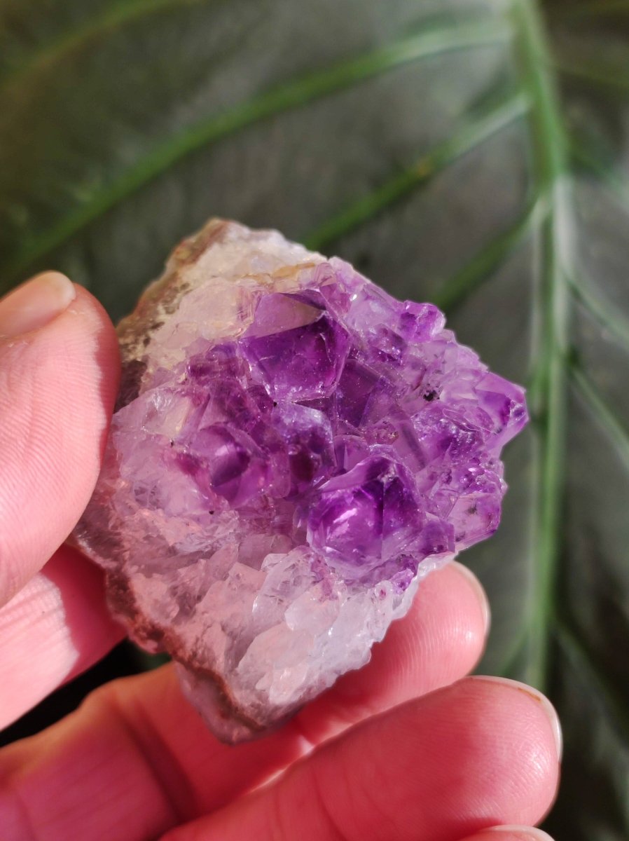 Amethyst Stufe ~ Magische Edelstein Deko Crystal Meditation ~HIPPIE ~GOA~Boho~Ethno ~Energie Heilstein Deko Haus Wohnung Reinigen - Art of Nature Berlin