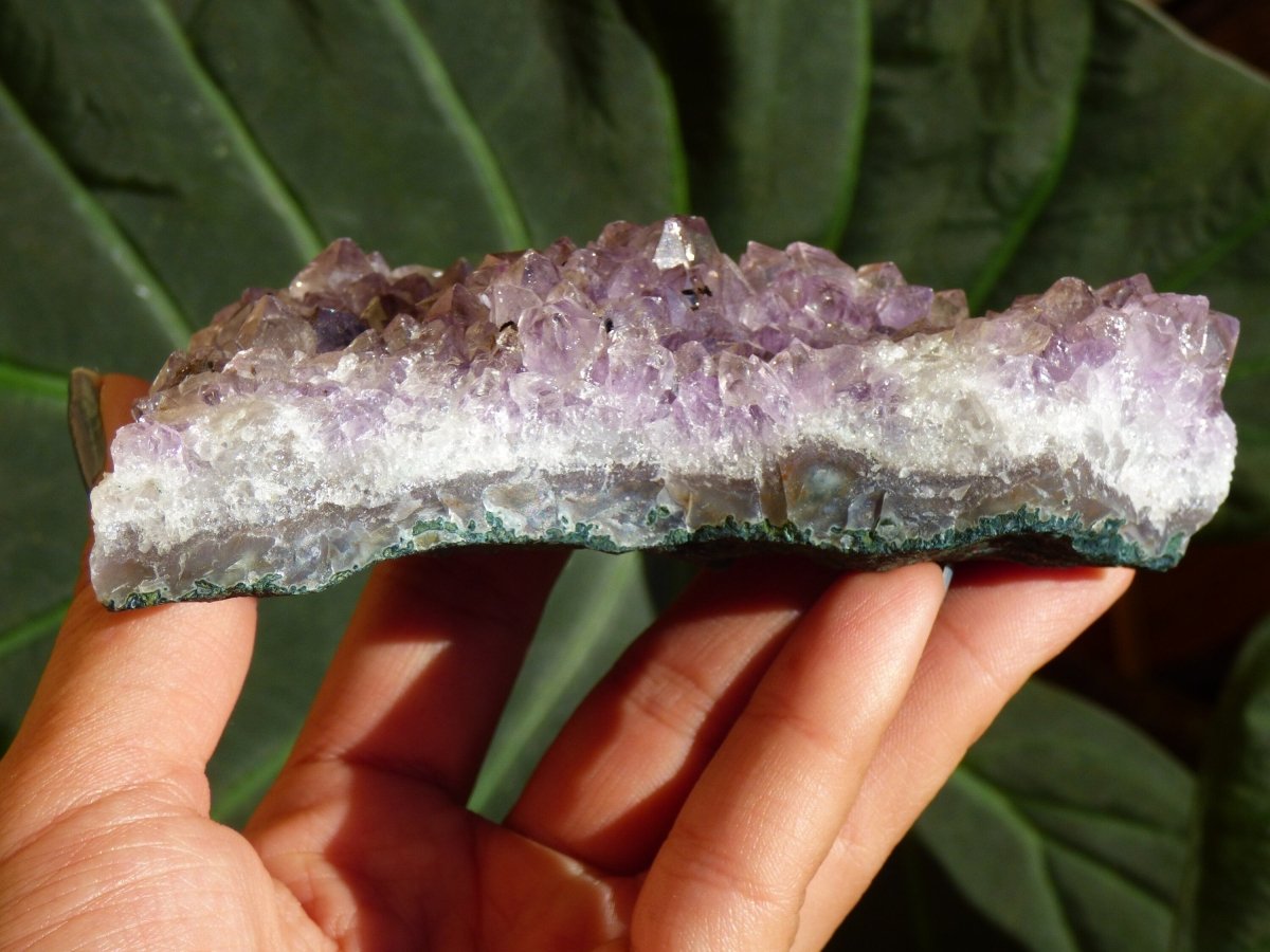 Amethyst Stufe ~ Magische Edelstein Deko Crystal Meditation ~HIPPIE ~GOA~Boho~Ethno~Heilstein - Art of Nature Berlin