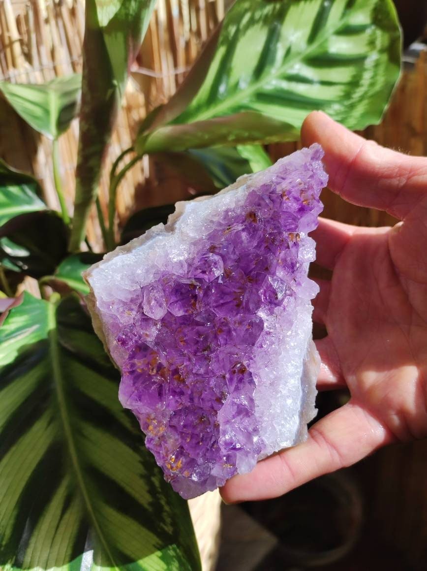 Amethyst Stufe ~ Magische Edelstein Deko Crystal Meditation ~HIPPIE ~GOA~Boho~Ethno~Heilstein - Art of Nature Berlin