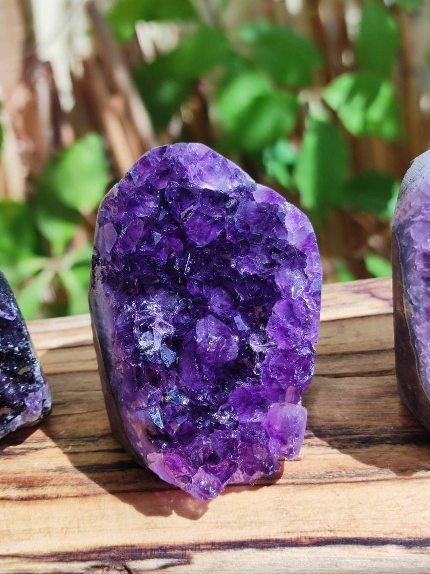 Amethyst Stufe ~ Magische Edelstein Deko Crystal Meditation ~HIPPIE ~GOA~Boho~Ethno~Heilstein - Art of Nature Berlin