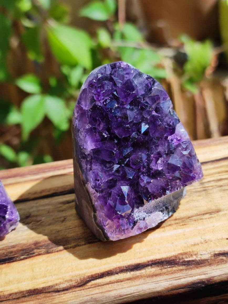 Amethyst Stufe ~ Magische Edelstein Deko Crystal Meditation ~HIPPIE ~GOA~Boho~Ethno~Heilstein - Art of Nature Berlin