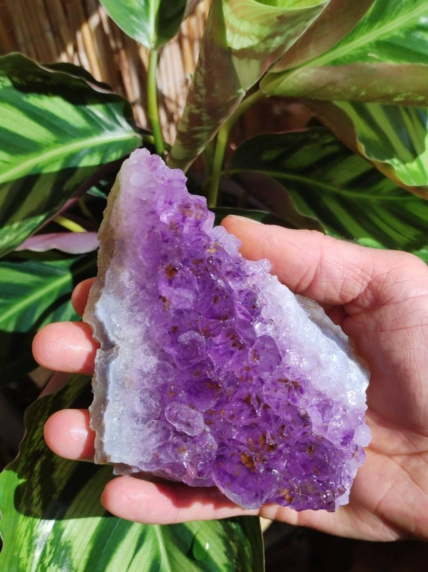 Amethyst Stufe ~ Magische Edelstein Deko Crystal Meditation ~HIPPIE ~GOA~Boho~Ethno~Heilstein - Art of Nature Berlin