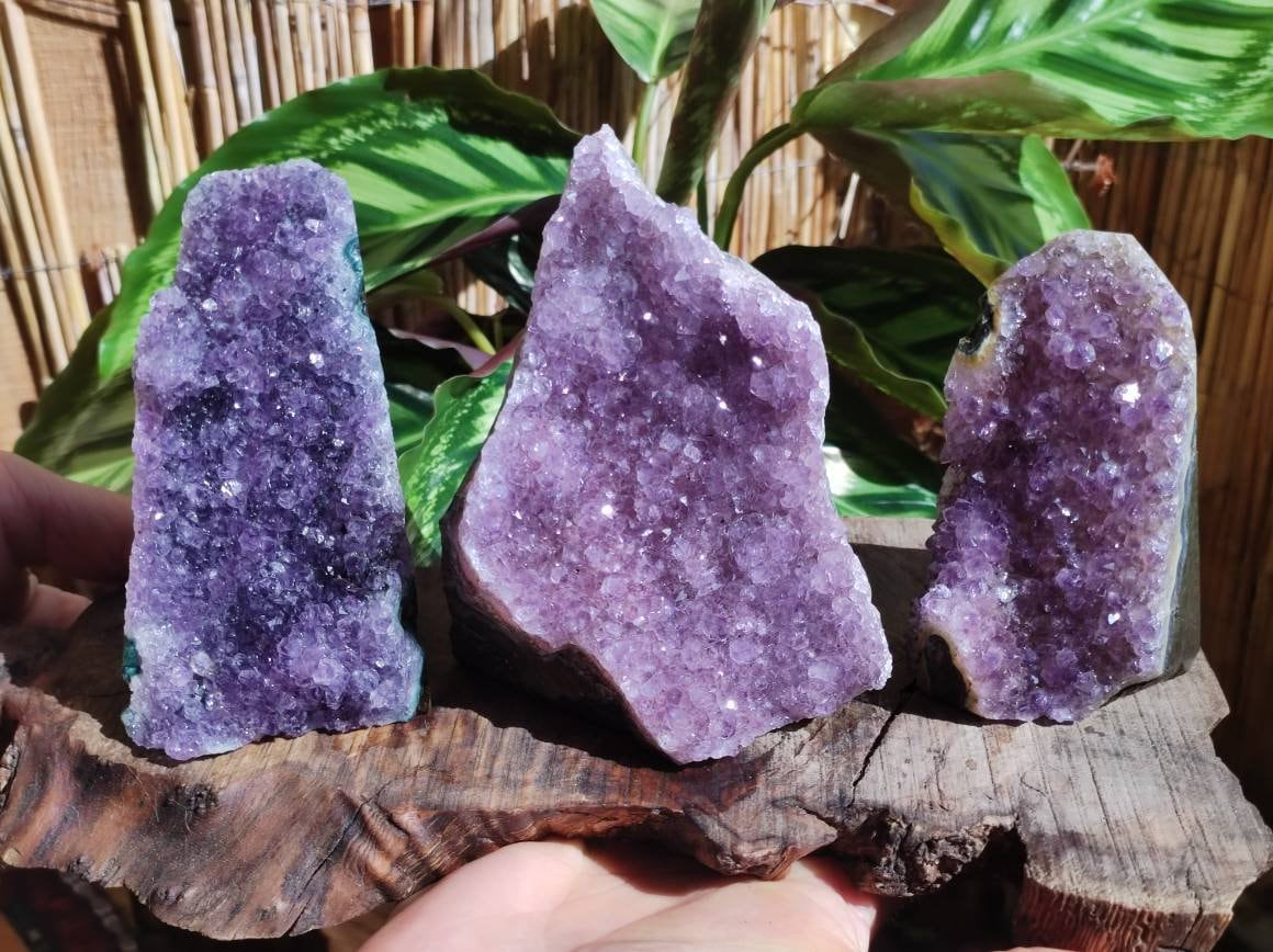 Amethyst Stufe ~ Magische Edelstein Deko Crystal Meditation ~HIPPIE ~GOA~Boho~Ethno~Heilstein - Art of Nature Berlin