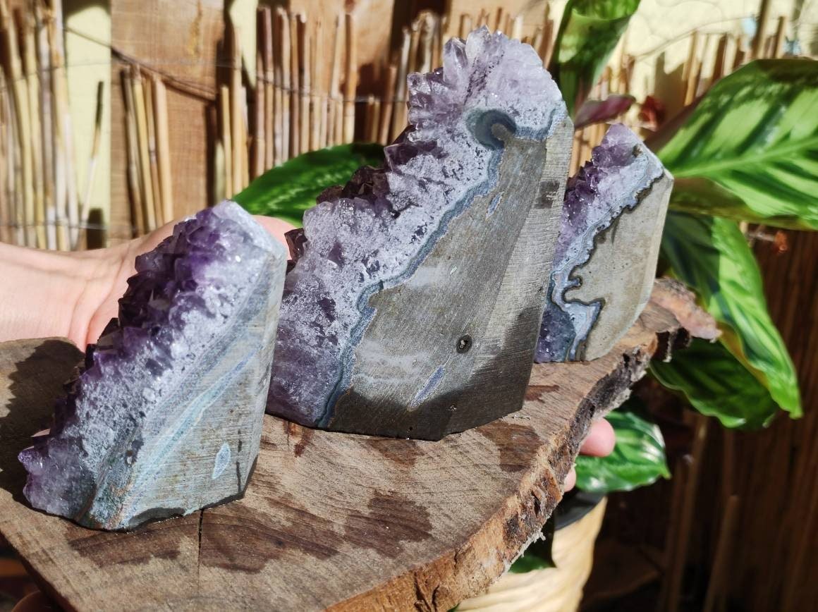 Amethyst Stufe ~ Magische Edelstein Deko Crystal Meditation ~HIPPIE ~GOA~Boho~Ethno~Heilstein - Art of Nature Berlin