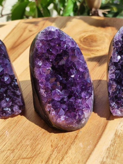 Amethyst Stufe ~ Magische Edelstein Deko Crystal Meditation ~HIPPIE ~GOA~Boho~Ethno~Heilstein - Art of Nature Berlin