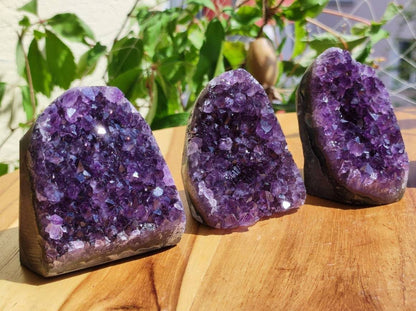 Amethyst Stufe ~ Magische Edelstein Deko Crystal Meditation ~HIPPIE ~GOA~Boho~Ethno~Heilstein - Art of Nature Berlin