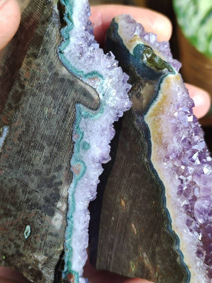 Amethyst Stufe ~ Magische Edelstein Deko Crystal Meditation ~HIPPIE ~GOA~Boho~Ethno~Heilstein - Art of Nature Berlin