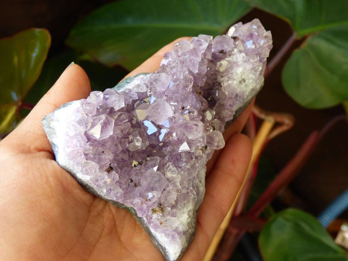 Amethyst Stufe ~ Magische Edelstein Deko Crystal Meditation ~HIPPIE ~GOA~Boho~Ethno~Heilstein - Art of Nature Berlin