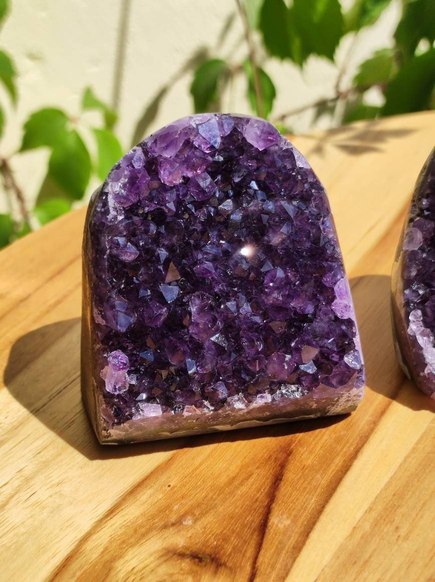 Amethyst Stufe ~ Magische Edelstein Deko Crystal Meditation ~HIPPIE ~GOA~Boho~Ethno~Heilstein - Art of Nature Berlin