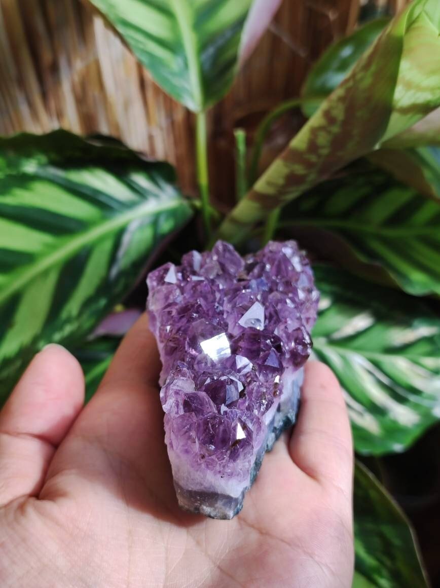 Amethyst Stufe ~ Magische Edelstein Deko Crystal Meditation ~HIPPIE ~GOA~Boho~Ethno~Heilstein - Art of Nature Berlin