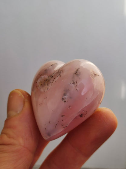 Andenopal Herz Rosa Pink Opal ~ Edelstein Meditation Deko Sphere Crystal HIPPIE GOA Boho Ethno Heilstein - Art of Nature Berlin