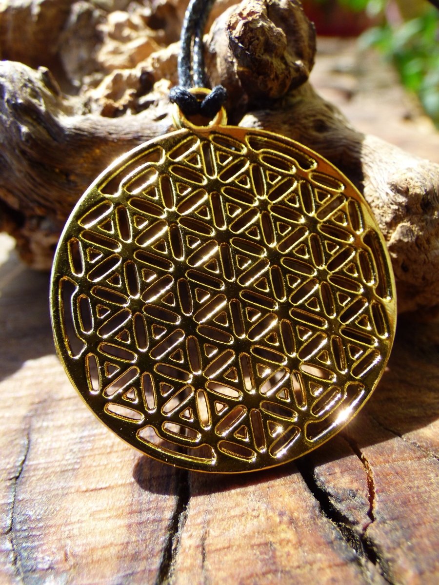 Blume des Lebens 1 "Flower of Life" ~Mandala Kette ~HIPPIE ~GOA ~Boho ~Tibet ~Ethno ~Nature - Art of Nature Berlin