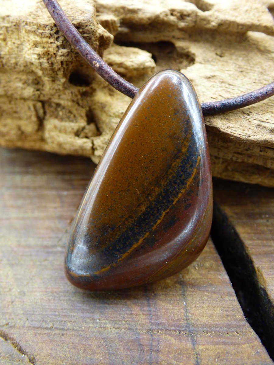 Boulder Opal ~ Edelstein Kette ~HIPPIE ~GOA ~Boho ~Ethno ~Nature ~Heilstein ~Rarität - Art of Nature Berlin