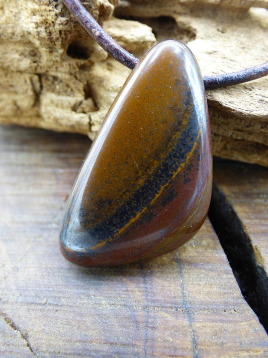 Boulder Opal ~ Edelstein Kette ~HIPPIE ~GOA ~Boho ~Ethno ~Nature ~Heilstein ~Rarität - Art of Nature Berlin