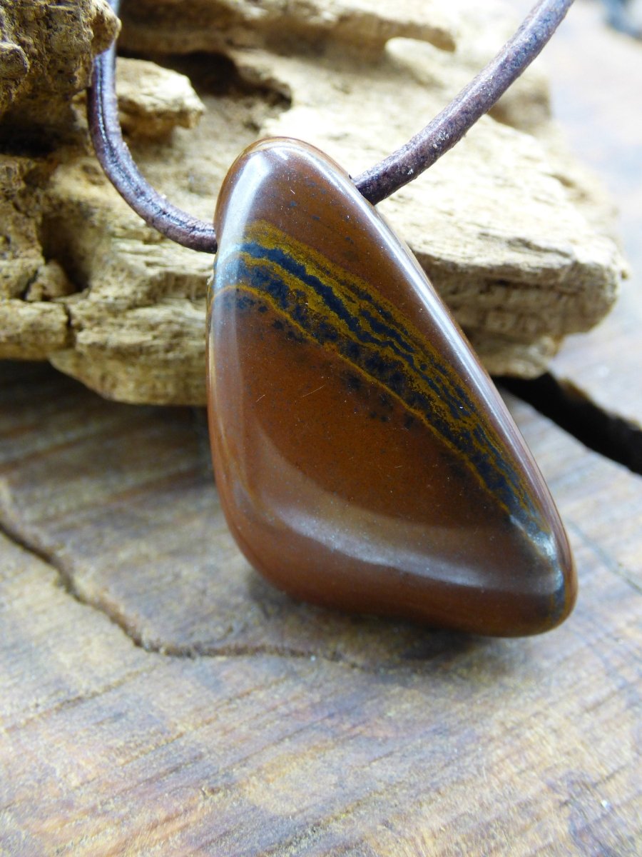 Boulder Opal ~ Edelstein Kette ~HIPPIE ~GOA ~Boho ~Ethno ~Nature ~Heilstein ~Rarität - Art of Nature Berlin