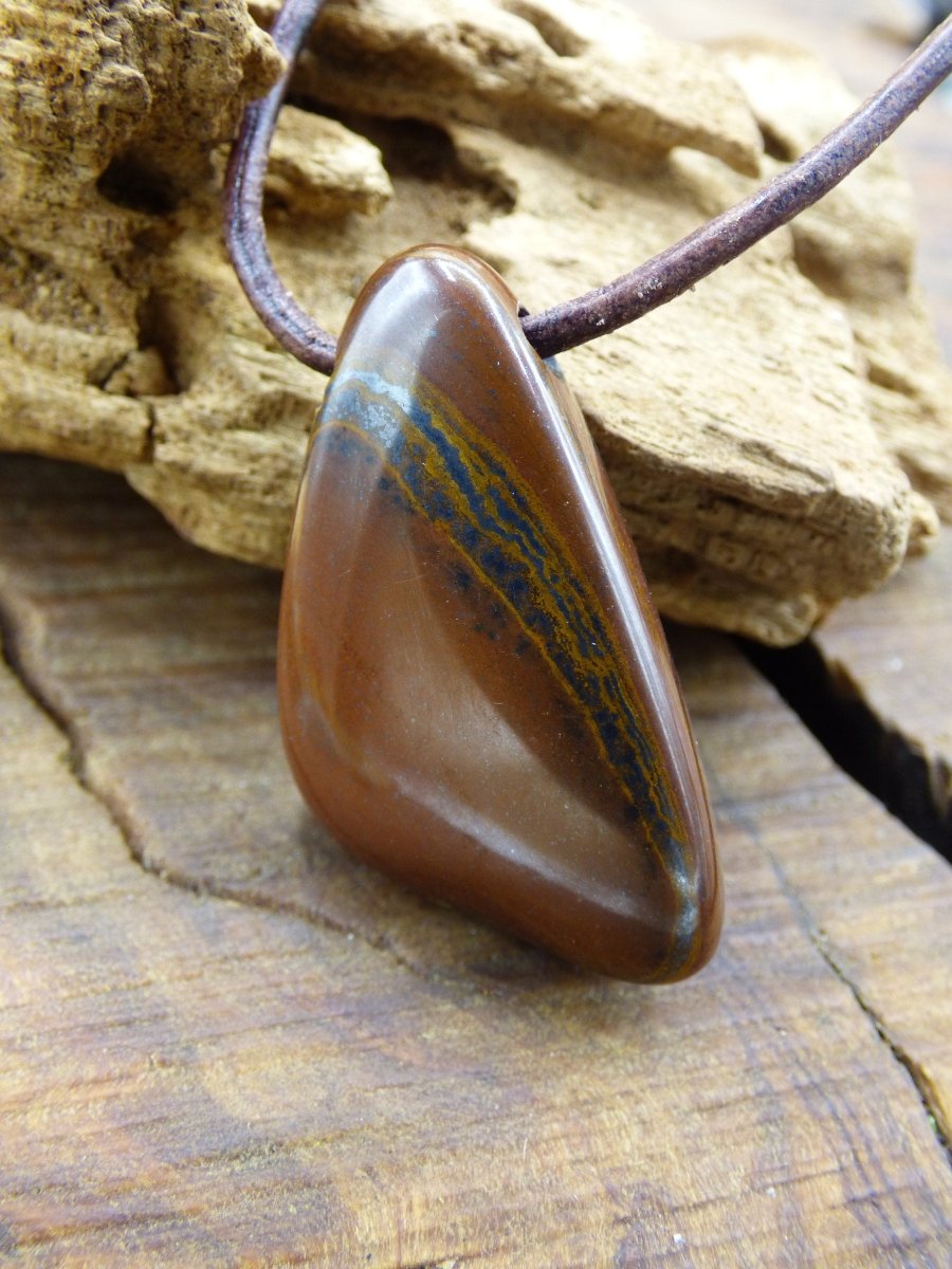 Boulder Opal ~ Edelstein Kette ~HIPPIE ~GOA ~Boho ~Ethno ~Nature ~Heilstein ~Rarität - Art of Nature Berlin