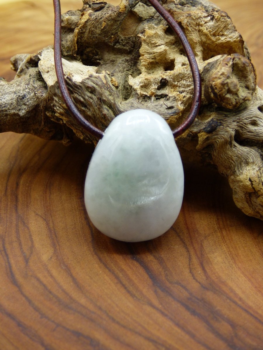 Burma Jade *Rarität* ~ Edelstein Kette ~HIPPIE ~GOA ~Boho ~Ethno ~Nature ~Heilstein - Art of Nature Berlin