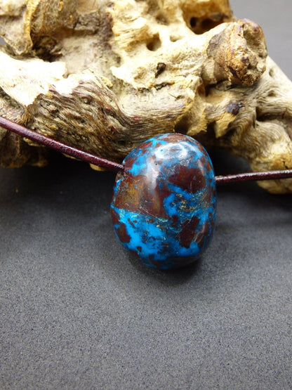 Chrysocoll Chrysokoll Chrysocolla ~ Edelstein Kette ~HIPPIE ~GOA ~Boho ~Ethno ~Nature ~Heilstein - Art of Nature Berlin