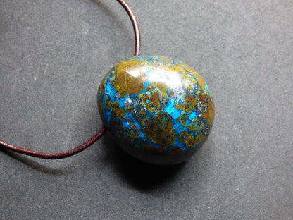 Chrysocoll Chrysokoll Chrysocolla ~ Edelstein Kette ~HIPPIE ~GOA ~Boho ~Ethno ~Nature ~Heilstein - Art of Nature Berlin