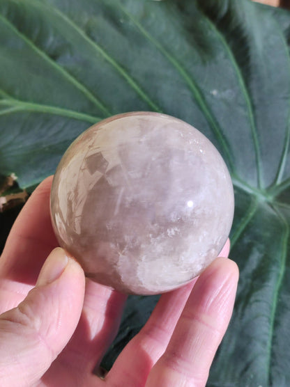 Mondstein / Moonstone ~ Edelstein Kugel Massage & Deko Sphere ~HIPPIE ~GOA ~Boho ~Ethno ~Nature ~Heilstein ~Natur ~Flash ~Schimmernd