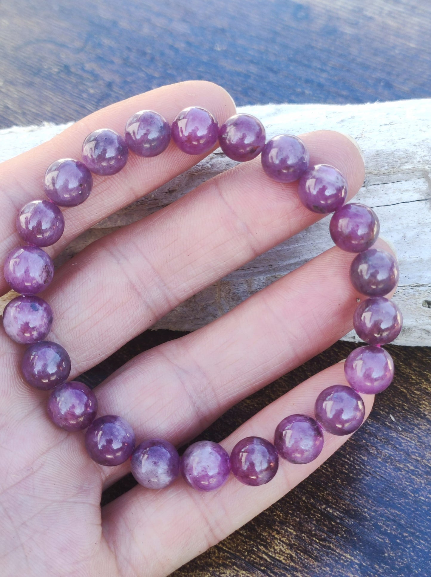 Ruby purple AAA gemstone beaded bracelet rarity noble high quality healing stone natural lady jewelry quality gift woman man unisex her girlfriend